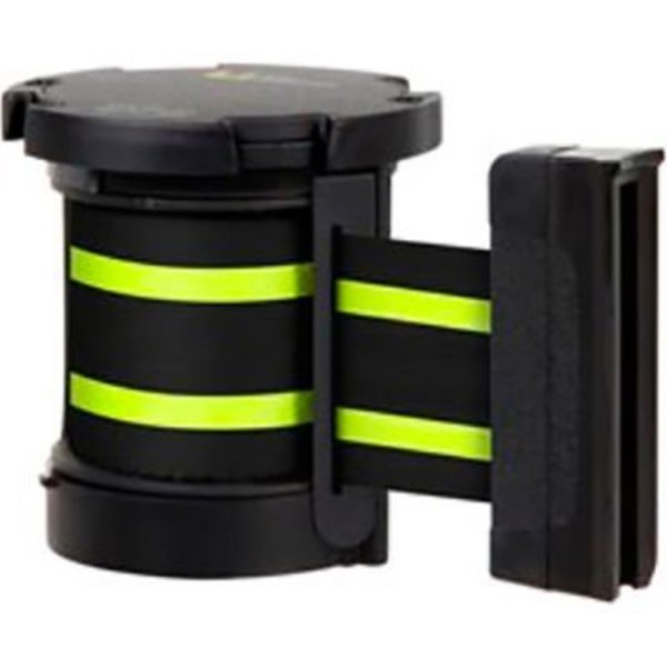 Lavi Industries Lavi Industries Replacement Mechanism For Beltrac® Belt Barrier, 13' Black/Neon Yellow Belt RMECH13/BN